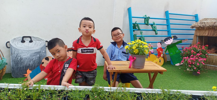 Ba nhóc tì nhà chị Đan Thanh