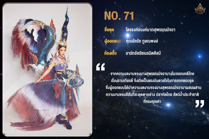 Hoa hậu Thái Lan chọn Trang phục dân tộc 'đẹp muốn xỉu' tới Miss Universe 2020, fan Việt như ngồi trên đống lửa Ảnh 1