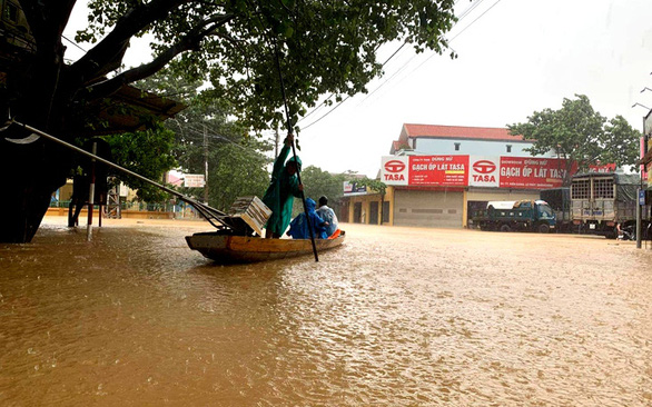 Lũ ở Quảng Bình vượt mức lịch sử năm 1979 Ảnh 2