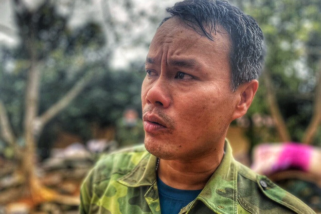 Anh An kể lại giây phút sạt lở kinh hoàng. Ảnh: Zing