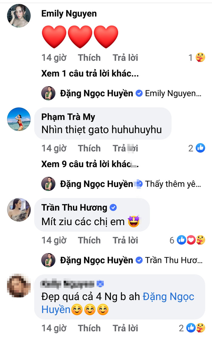Hội chị em cũng 'thả nhẹ' bình luận, Hương Baby, bà xã Tuấn Hưng tiếc nuối vì không xuất hiện chung khung hình