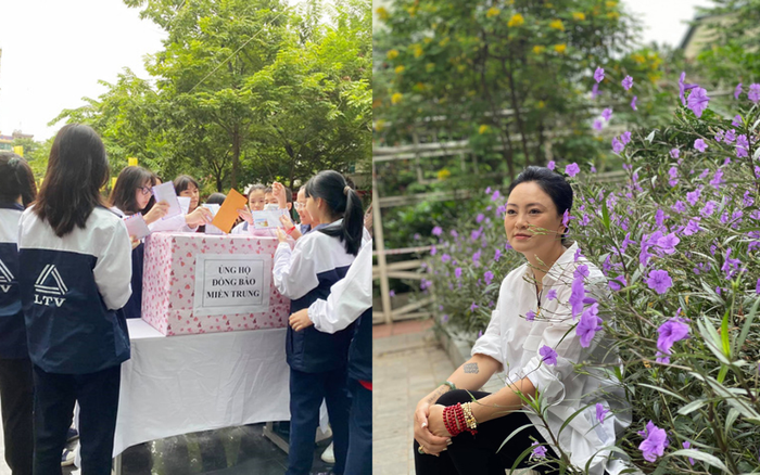 Cô Văn Thùy Dương chia sẻ khoảnh khắc thầy trò trường Lương Thế Vinh ủng hộ miền Trung 'ruột thịt' và bức tâm thư gây xúc động Ảnh 2