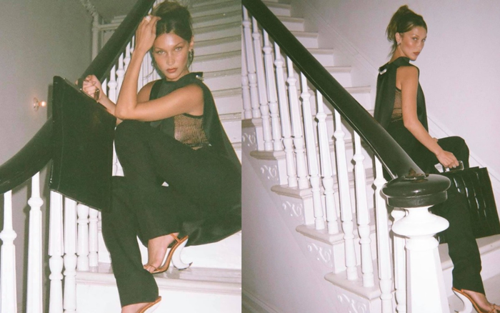 Kendall Jenner vào mà xem trình pose dáng của bạn thân Bella Hadid ngày càng đỉnh cao Ảnh 2