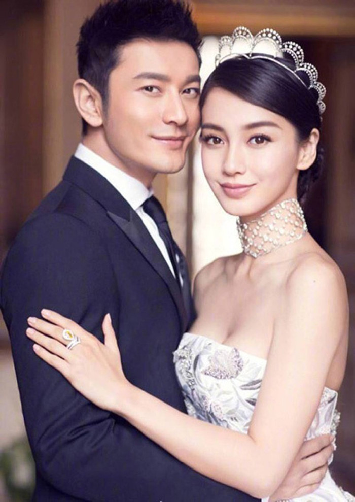 Diễn viên Huỳnh Hiểu Minh và AngelaBaby