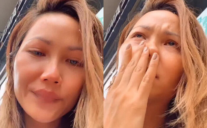 H’Hen Niê bật khóc vì lòng tốt bị tổn thương.