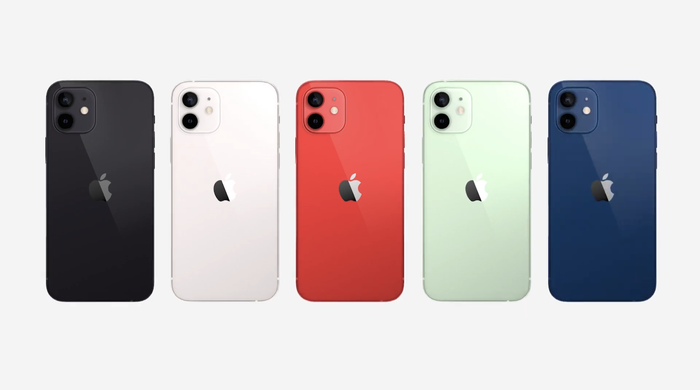 iPhone 12 có ngoại hình gần với iPhone 11 ngoại trừ màu sắc và các cạnh được bo cong hơn. (Ảnh: Apple)