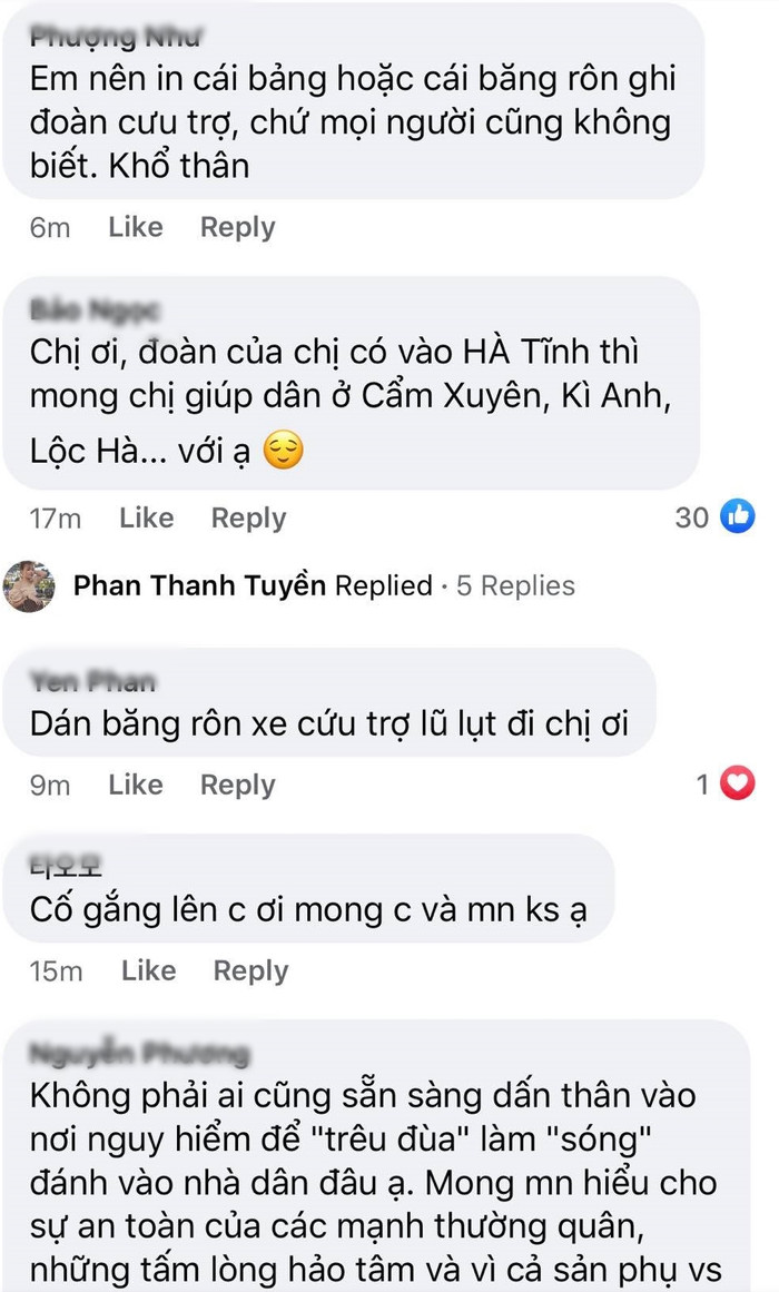 Cứu thai phụ, nước cuốn xe của Hoà Minzy vào nhà khiến người dân hiểu lầm ném đá vỡ kính oto Ảnh 6