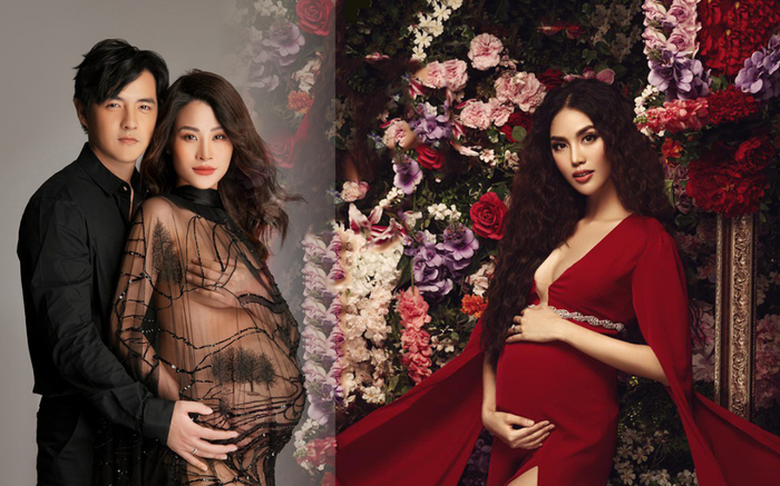 Bầu vượt mặt nhưng Lan Khuê, Đông Nhi vẫn khiến fan phát ghen với những bộ ảnh thời trang khí chất hơn người Ảnh 2