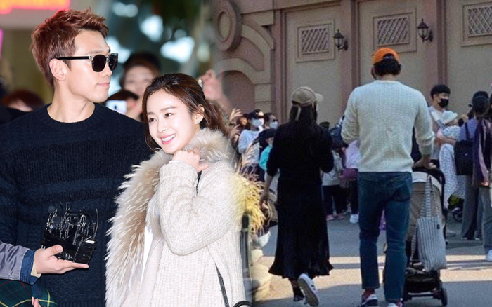 Rò rỉ ảnh Bi Rain dẫn vợ con đi chơi giữa tin đồn Kim Tae Hee mang thai lần 3 Ảnh 2