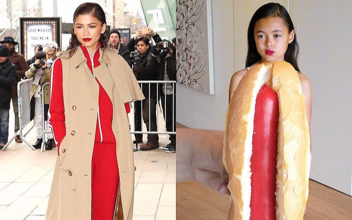 Cô bé nổi danh nhờ tài cosplay trang phục sao Hollywood bằng đồ ăn, giấy vệ sinh Ảnh 2