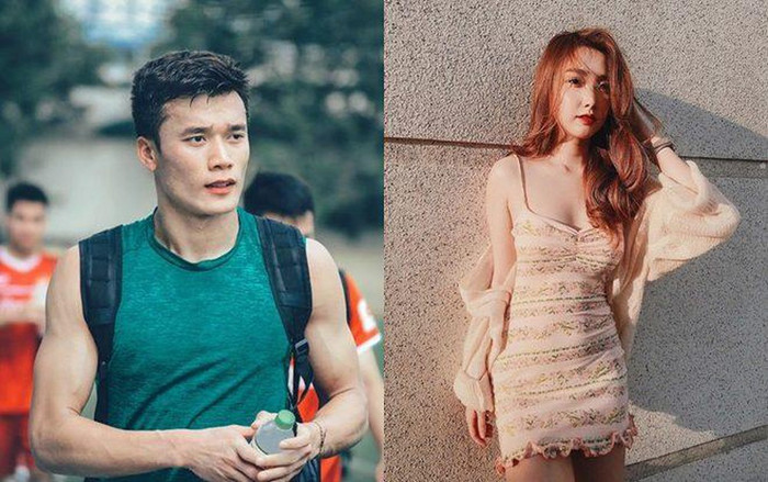 Trước khi yêu Dianka, Bùi Tiến Dũng hẹn hò với hot girl Lê Thị Thanh.