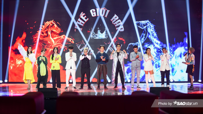 Top 10 King Of Rap mùa đầu tiên.