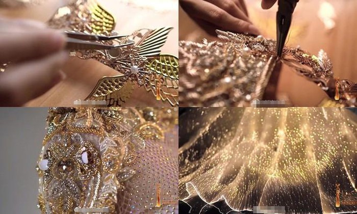 Dù các chi tiết nhìn trông kiểu đính kết, khắc họa rất kỳ công thế nhưng lại bi dân tình chê bai không ngớt 