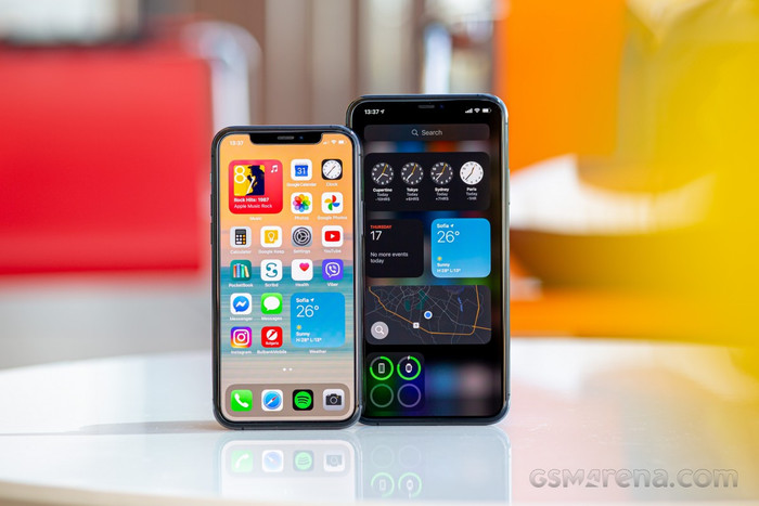 Liệu iOS 14.1 đã khắc phục được lỗi ngốn pin trên các phiên bản iOS 14, iOS 14.0.1? (Ảnh: GSMArena)
