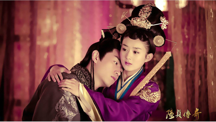 Lục Trinh truyền kỳ: Khi đóng Lục Trinh truyền kỳ, Triệu Lệ Dĩnh và Trần Hiểu không nổi tiếng như hiện tại. Tuy nhiên với màn tương tác ấn tượng cùng kịch bản chắc tay, Lục Trinh truyền kỳ đã tạo nên cơn sốt trên màn ảnh năm 2013 với rating cao ngất ngưởng: 2.8 và 1.944.