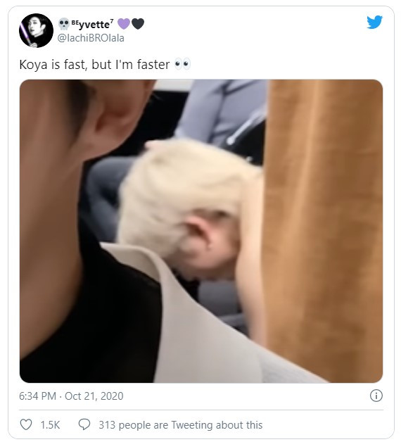 Koya cũng nhanh đấy, nhưng mình còn nhanh hơn