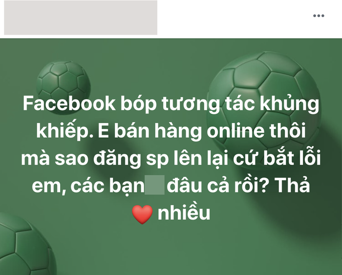 Nhiều người Việt không thể đăng bài bán hàng lên Facebook Ảnh 1