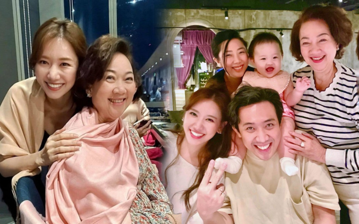 Trấn Thành đăng ảnh gia đình nhưng Hari Won lại được khen giống hệt mẹ chồng Ảnh 2