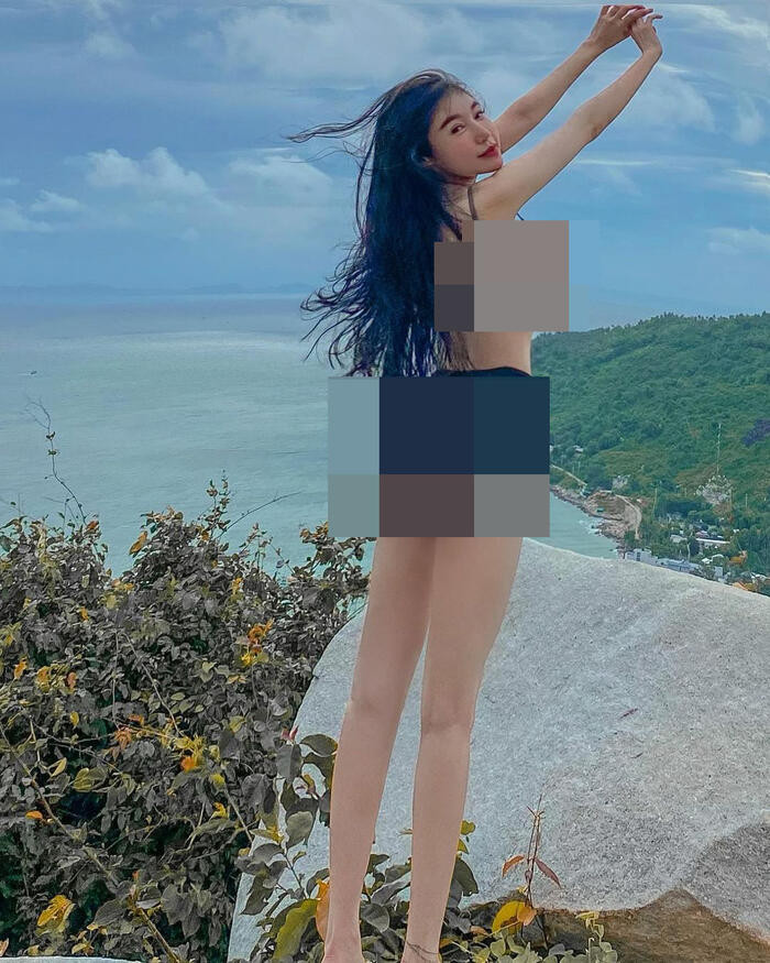 Cô nàng thích diện quần ngắn cũn cỡn, đôi khi còn rách nát tươm để lộ vòng 3