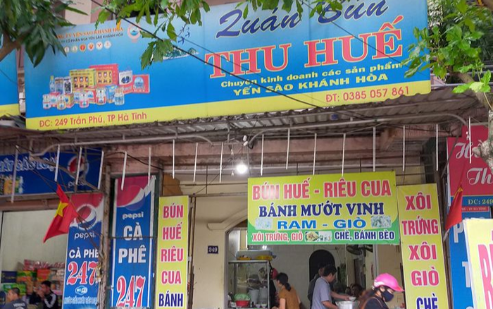 Xử phạt quán bún ở Hà Tĩnh bị tố 'chặt chém' đoàn cứu trợ lũ lụt Ảnh 2