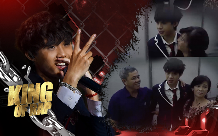 Nhật Hoàng khóc nghẹn vì được bố mẹ ủng hộ đam mê hát Rap: 'Con sẽ thắng 1 tỷ mua xe cho nhà mình chở hàng' Ảnh 2