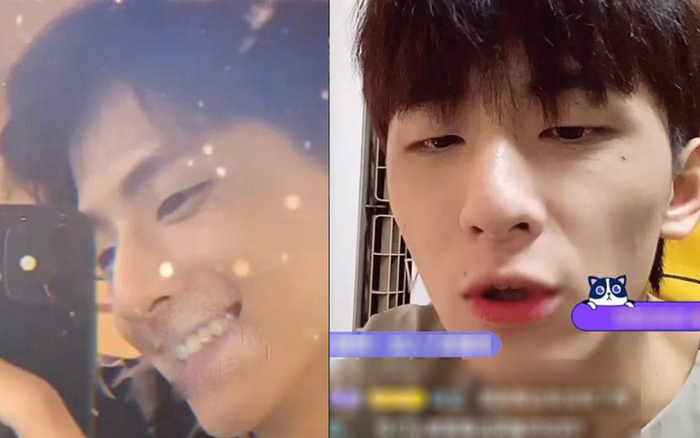 'Bản sao Đặng Luân' khiến dân mạng 'khóc thét' khi lộ nhan sắc thật trên sóng livestream Ảnh 2