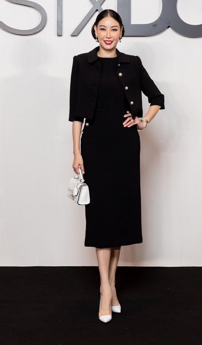 Hoa hậu Hà Kiều Anh đẹp tinh tế, sang trọng. 