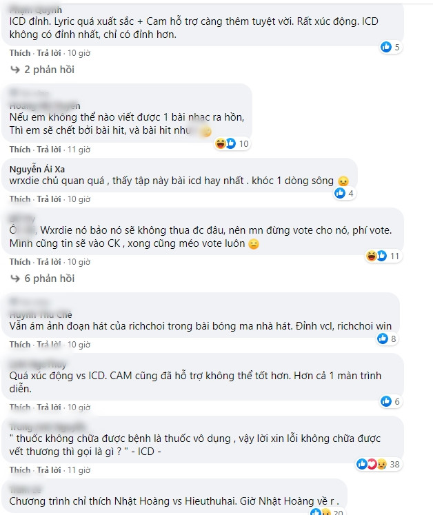 King Of Rap tập 12: Dân mạng thán phục ICD, đến đàn ông cũng phải khóc vì lyric nói lên nỗi lòng của người bố Ảnh 13