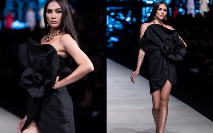 Võ Hoàng Yến quét sạch sàn diễn với sải chân điêu luyện và thần thái đỉnh cao Ảnh 2