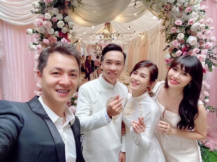 Vợ chồng Đăng Khôi mừng đám hỏi em gái ruột, nhan sắc cô dâu khiến cộng đồng mạng xuýt xoa Ảnh 7