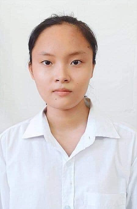 Hình ảnh Hiền trước khi mất tích.