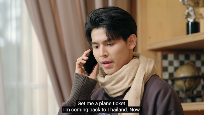 Leo lập tức từ nước ngoài về Thái Lan khi hay tin người yêu cũ đang theo đuổi đối tượng mới.