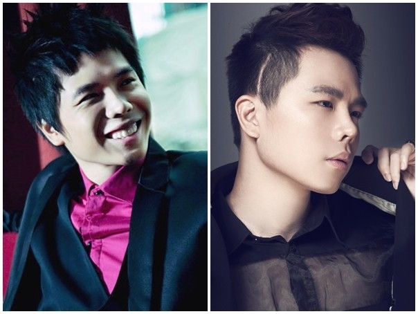 HÌnh ảnh cho thấy sự khác biệt rõ ràng trước và sau khi sửa mũi của Trịnh Thăng Bình