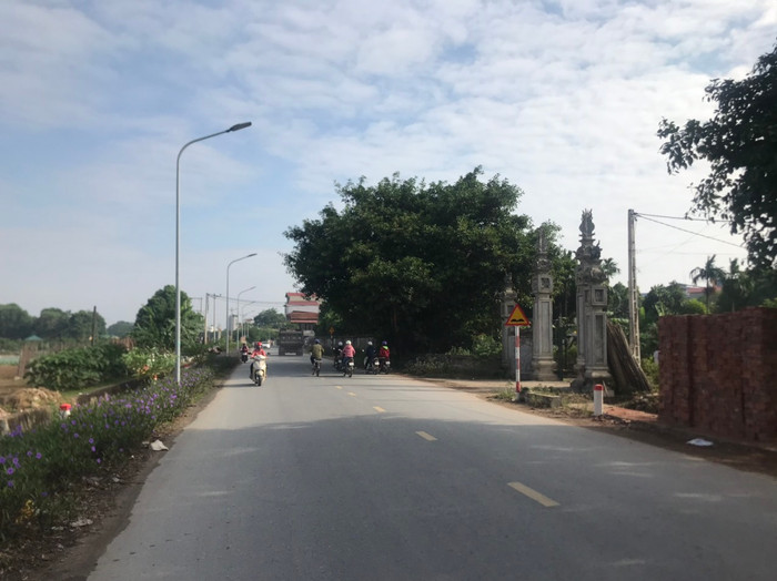 Khu vực nơi phát hiện dấu vết cuối cùng của nữ sinh Hiền bị mất điện tối ngày xảy ra sự việc.