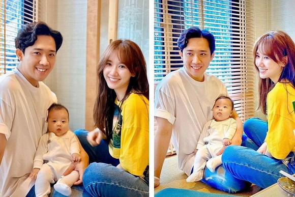 Trấn Thành cũng thường khoe ảnh chụp cùng cháu gái đáng yêu.