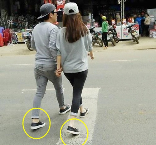 Bên cạnh trang phục, giày đôi cũng là món đồ được hai vợ chồng ưu ái.&nbsp;