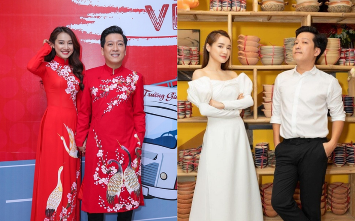 Nhã Phương, Trường Giang diện đồ đôi đẹp lung linh từ thảm đỏ đến đời thường Ảnh 2