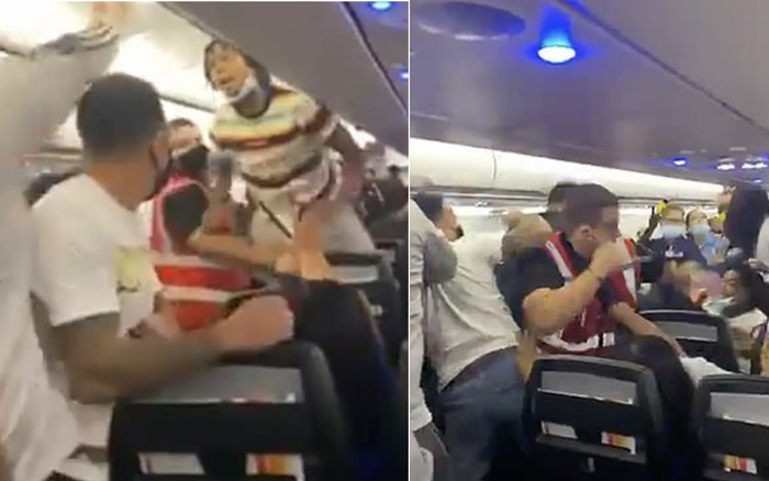 Loạn cả một máy bay vì người phụ nữ nhất quyết không đeo khẩu trang Ảnh 2