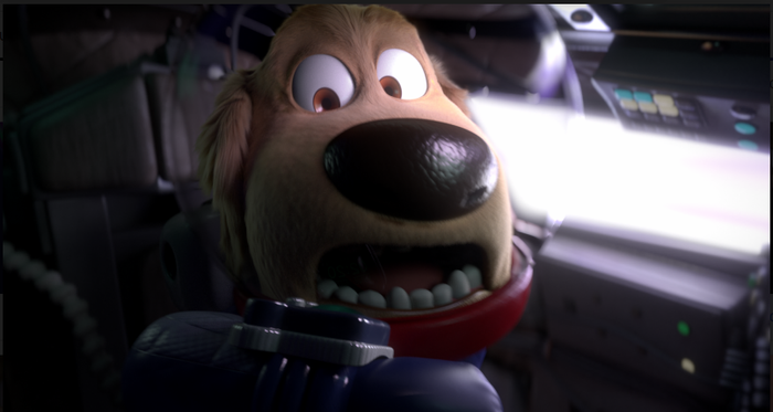 Biểu cảm siêu yêu của Siêu Cún