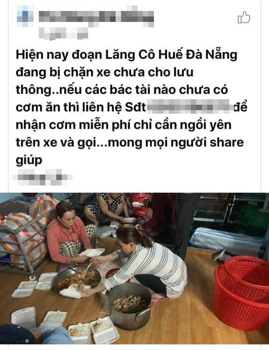 Hành động đẹp đẽ của những người dân Huế khiến ai nấy đều cảm thấy ấm lòng