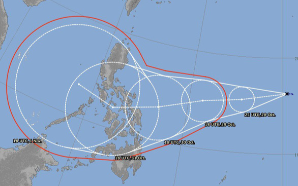 Bão số 9 suy yếu vẫn gây mưa gió lớn, lại xuất hiện áp thấp nhiệt đới khả năng thành bão số 10 Ảnh 2