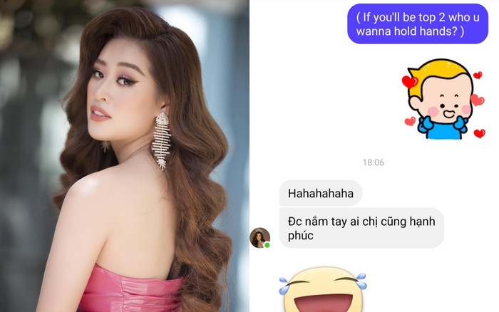 Khánh Vân phản hồi khán giả về câu hỏi muốn được cùng đại diện quốc gia nào lọt Top 2 Miss Universe 2020.