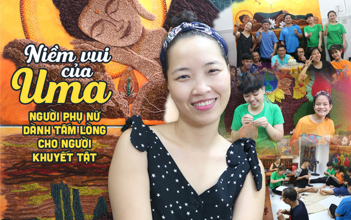Niềm vui của 'Uma' - người phụ nữ dành tấm lòng cho người khuyết tật Ảnh 2