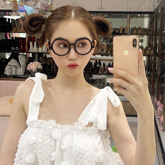Không thể phủ nhận rằng dù đã sang ngưỡng 30 nhưng Ngọc Trinh vẫn luôn giữ được nét 'cute hột me'