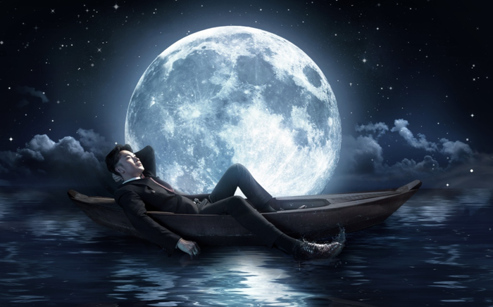 Dương Triệu Vũ gây tò mò với hình ảnh lênh đênh giữa biển khơi Ảnh 2