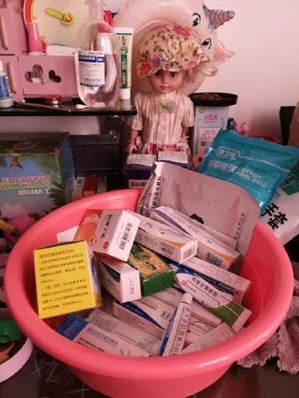 Số thuốc dùng để điều trị cho Tiểu Vũ.