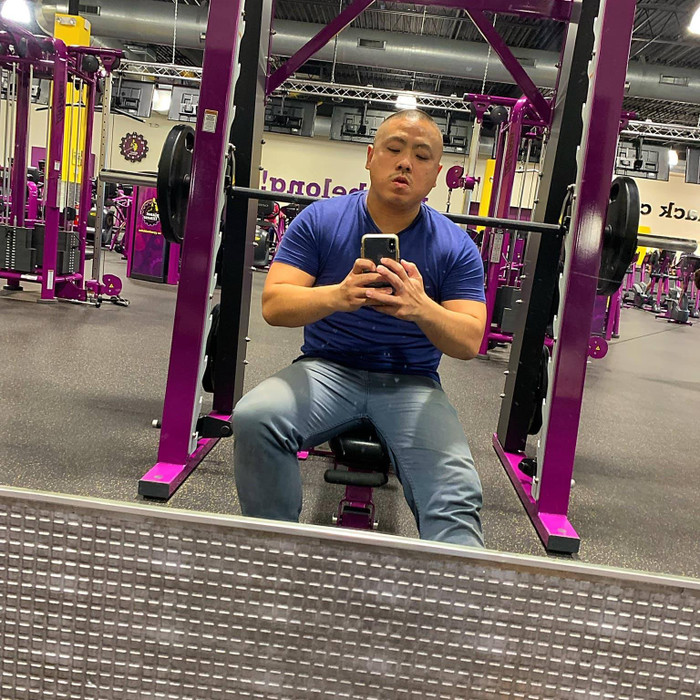 Anh chàng có ngoại hình rắn chắc, vạm vỡ