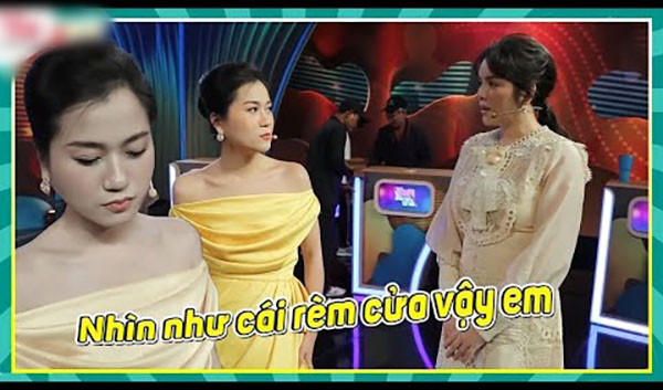 Tuy nhiên, không lâu sau đó trong một clip hậu trường chiếc đầm đó được Lý Nhã Kỳ ví như 'rèm cửa phòng thờ ở nhà của mình'.  