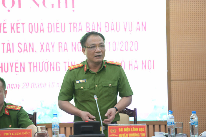 Đại tá Nguyễn Tiến Tần, Trưởng Công an huyện Thường Tín.