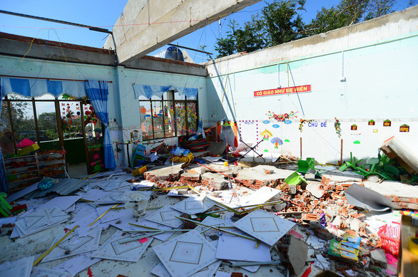 Mọi thứ trở nên hoang tàn, đổ nát. Ảnh: TTO